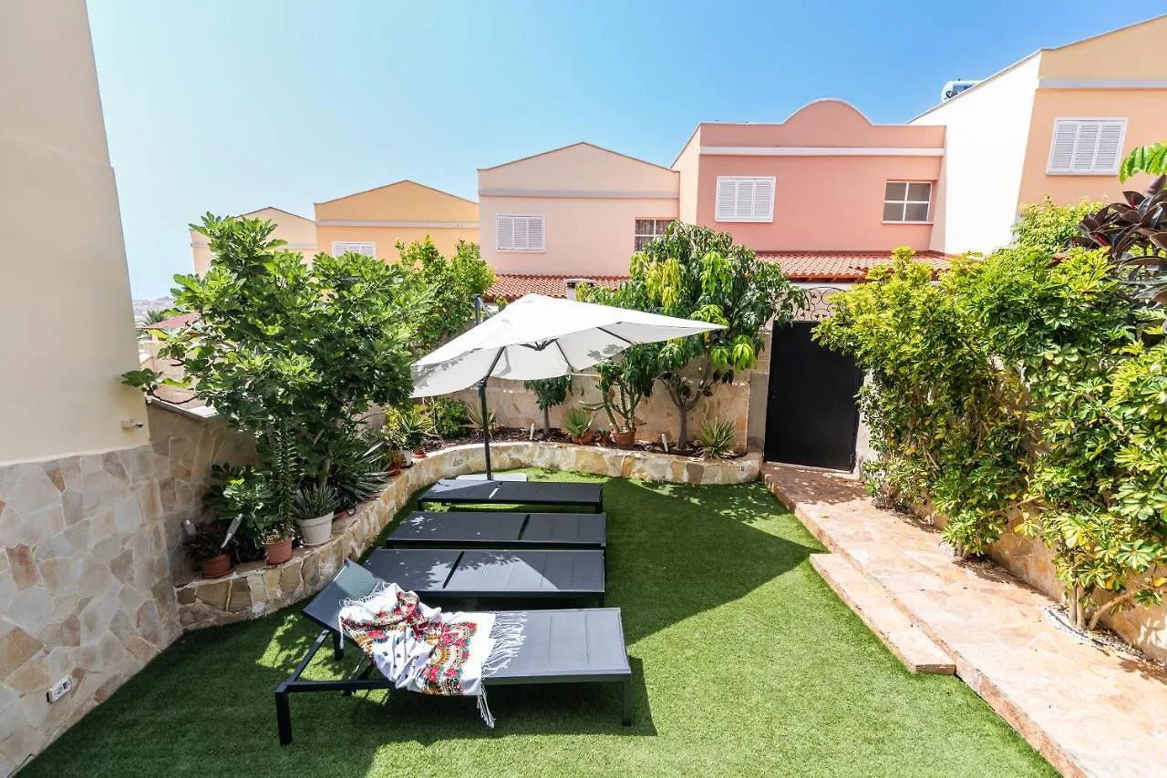 Comfortable 4-Bedroom Villa With Private Gardens Costa Adeje