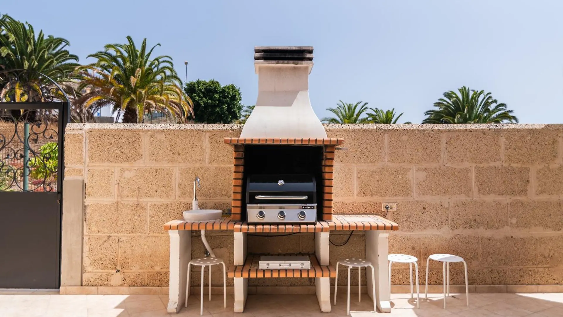 Comfortable 4-Bedroom Villa With Private Gardens Costa Adeje  Spain