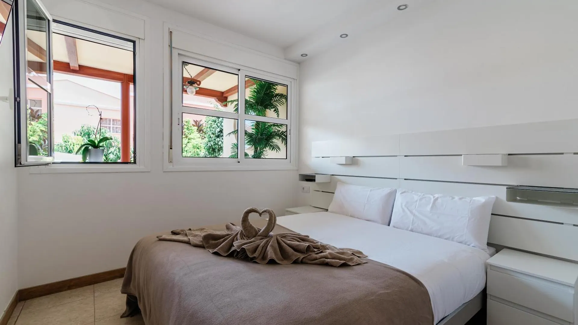 Comfortable 4-Bedroom Villa With Private Gardens Costa Adeje  Spain
